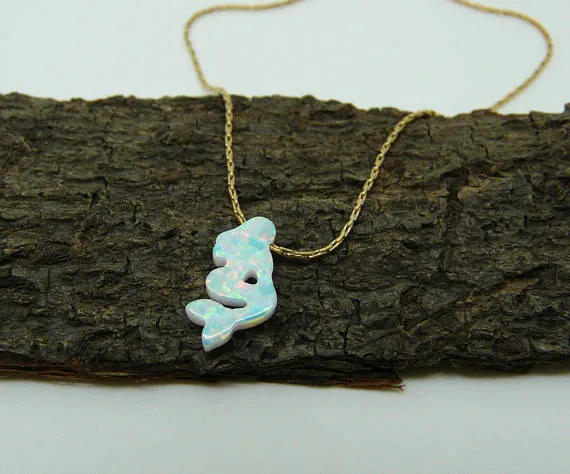 Mermaid Opal Necklace