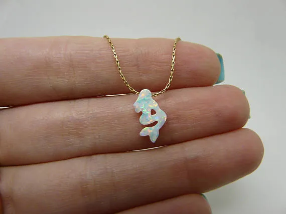 Mermaid Opal Necklace