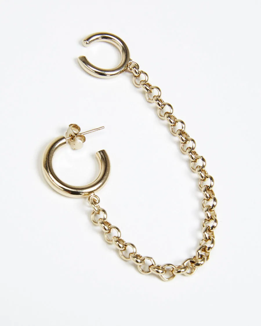 MICKEE EARRING WITH EARCUFF
