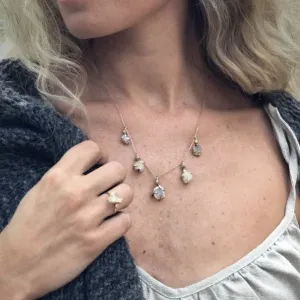 Milky Way Cascade Necklace