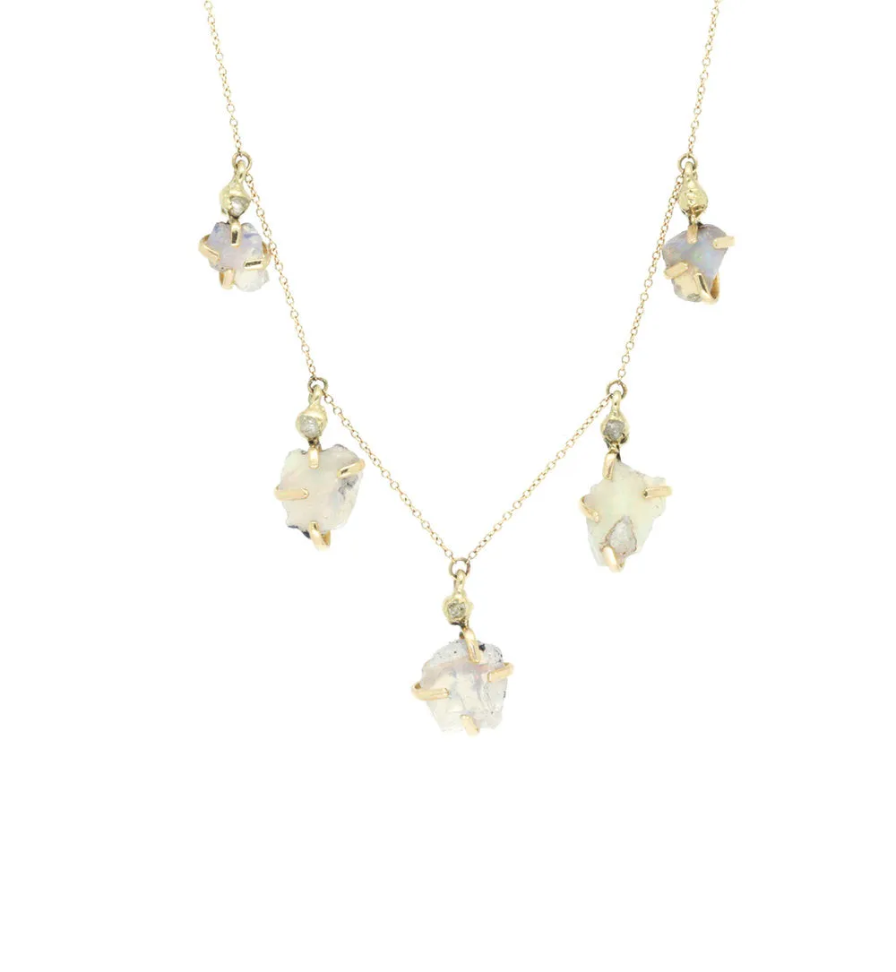 Milky Way Cascade Necklace