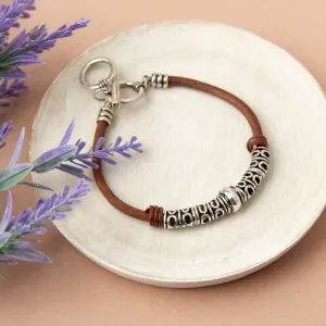 Mindy Wrapped Leather Bracelet