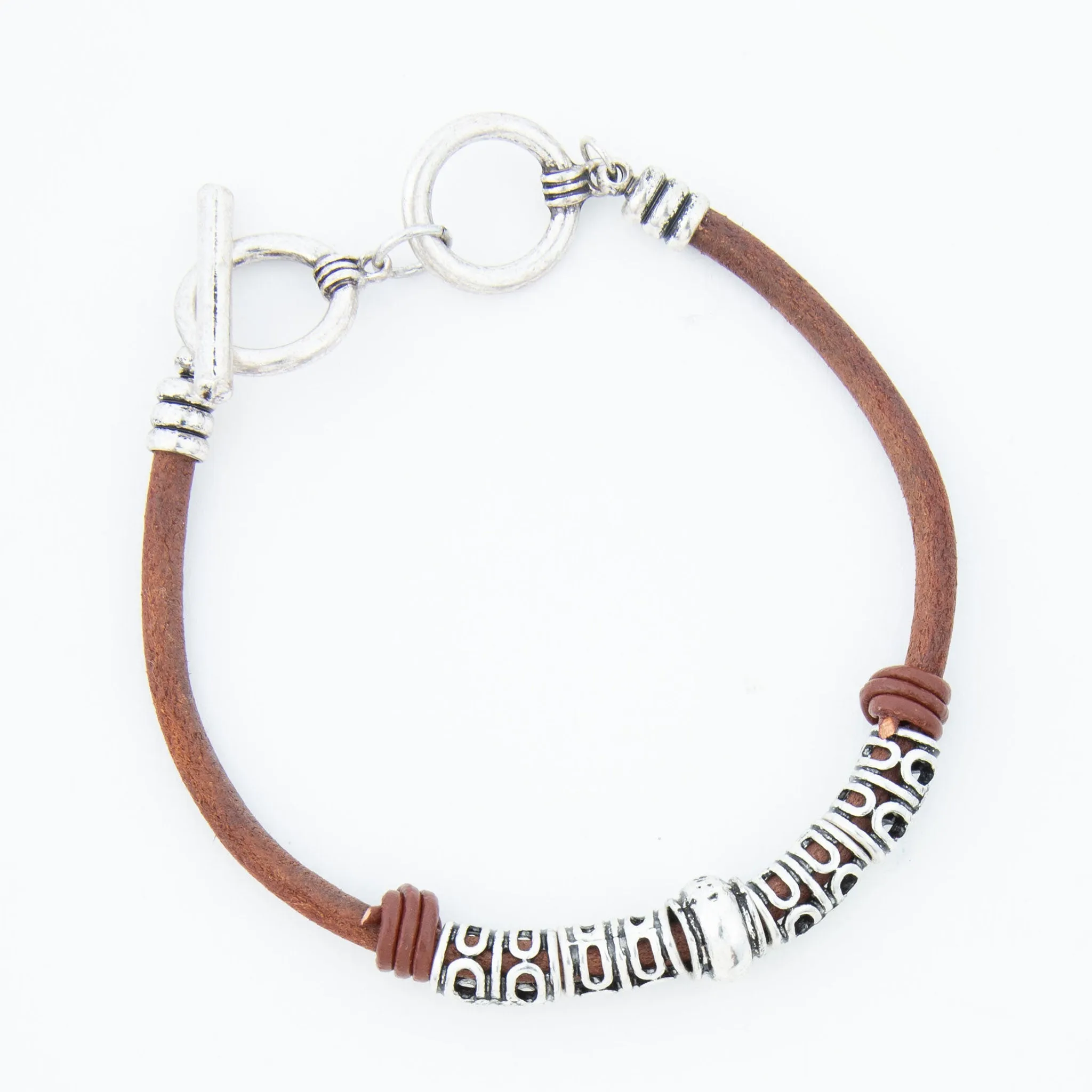 Mindy Wrapped Leather Bracelet