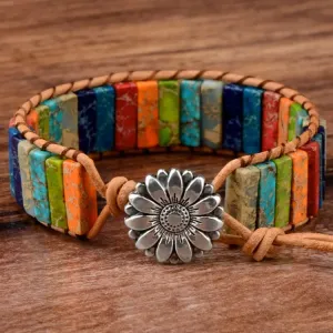 Mixed Stone Positivity Bracelet
