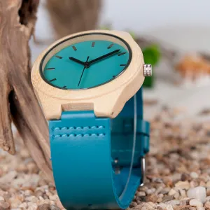 Montre en bois Chouette