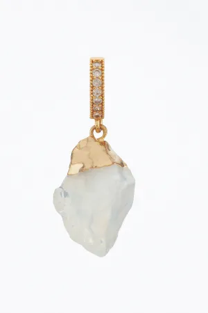 MOONSTONE PAVÉ GEMSTONE PENDANT