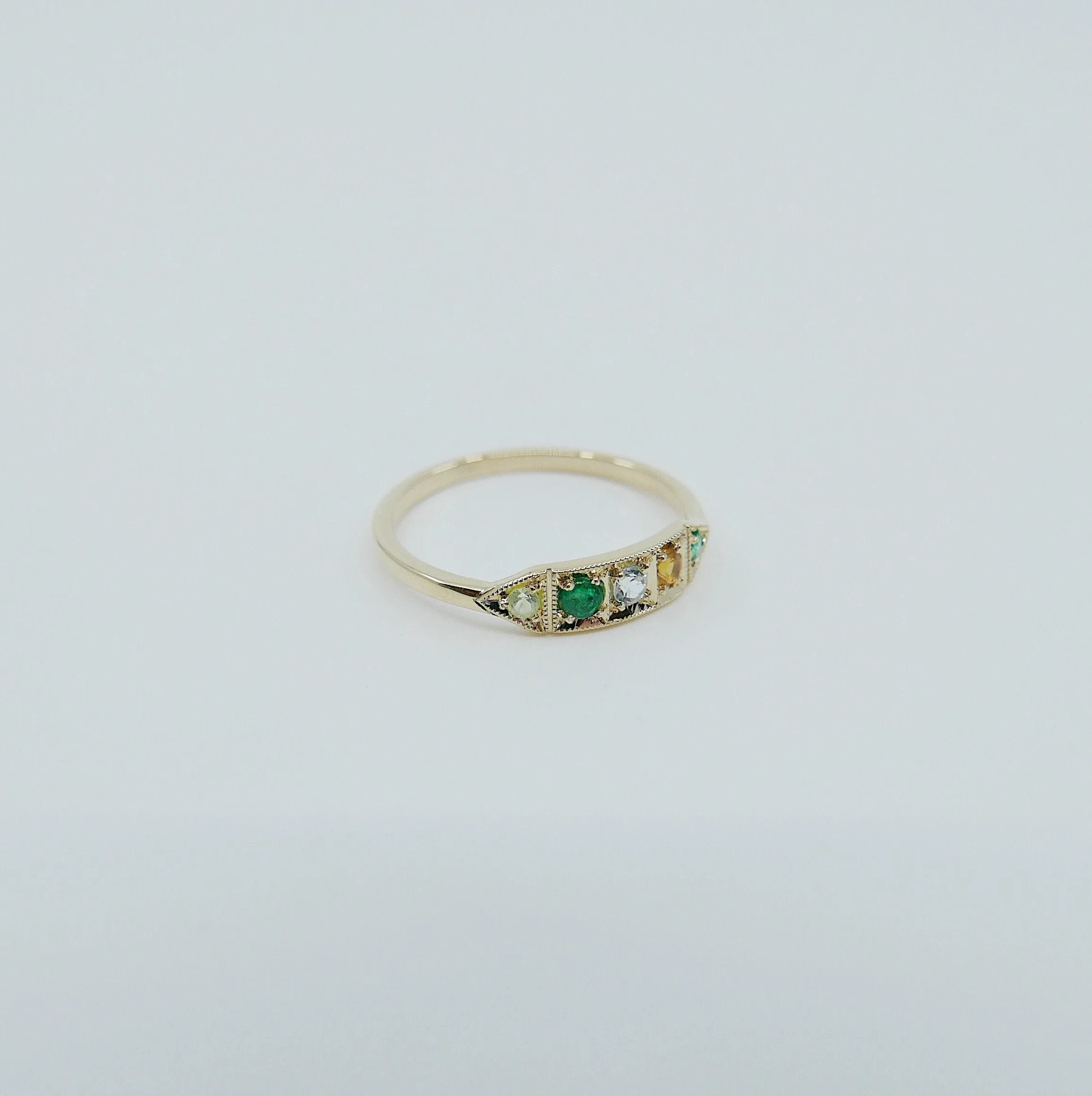 Ms. Goodbar PEACE Acrostic Ring
