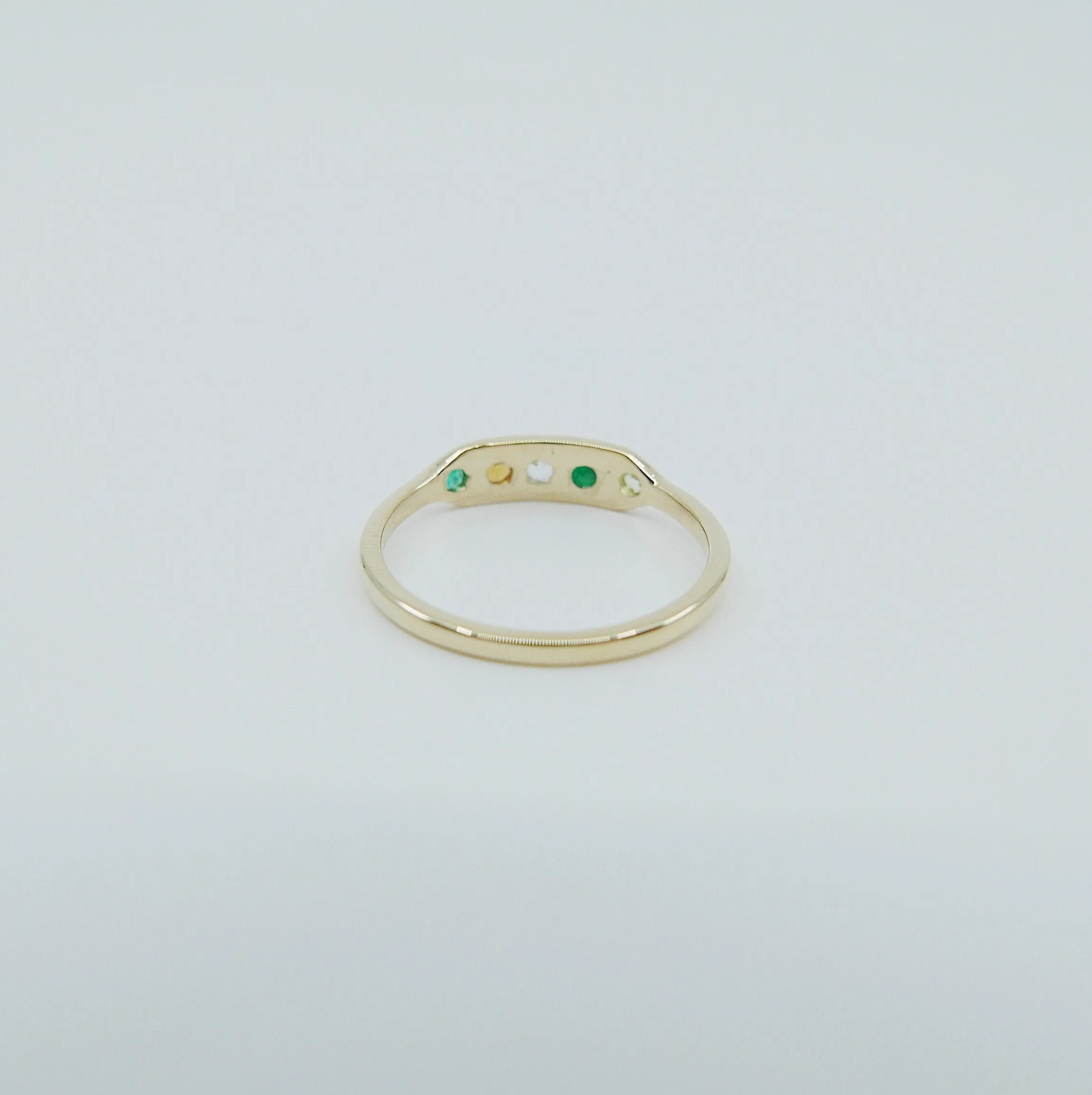 Ms. Goodbar PEACE Acrostic Ring