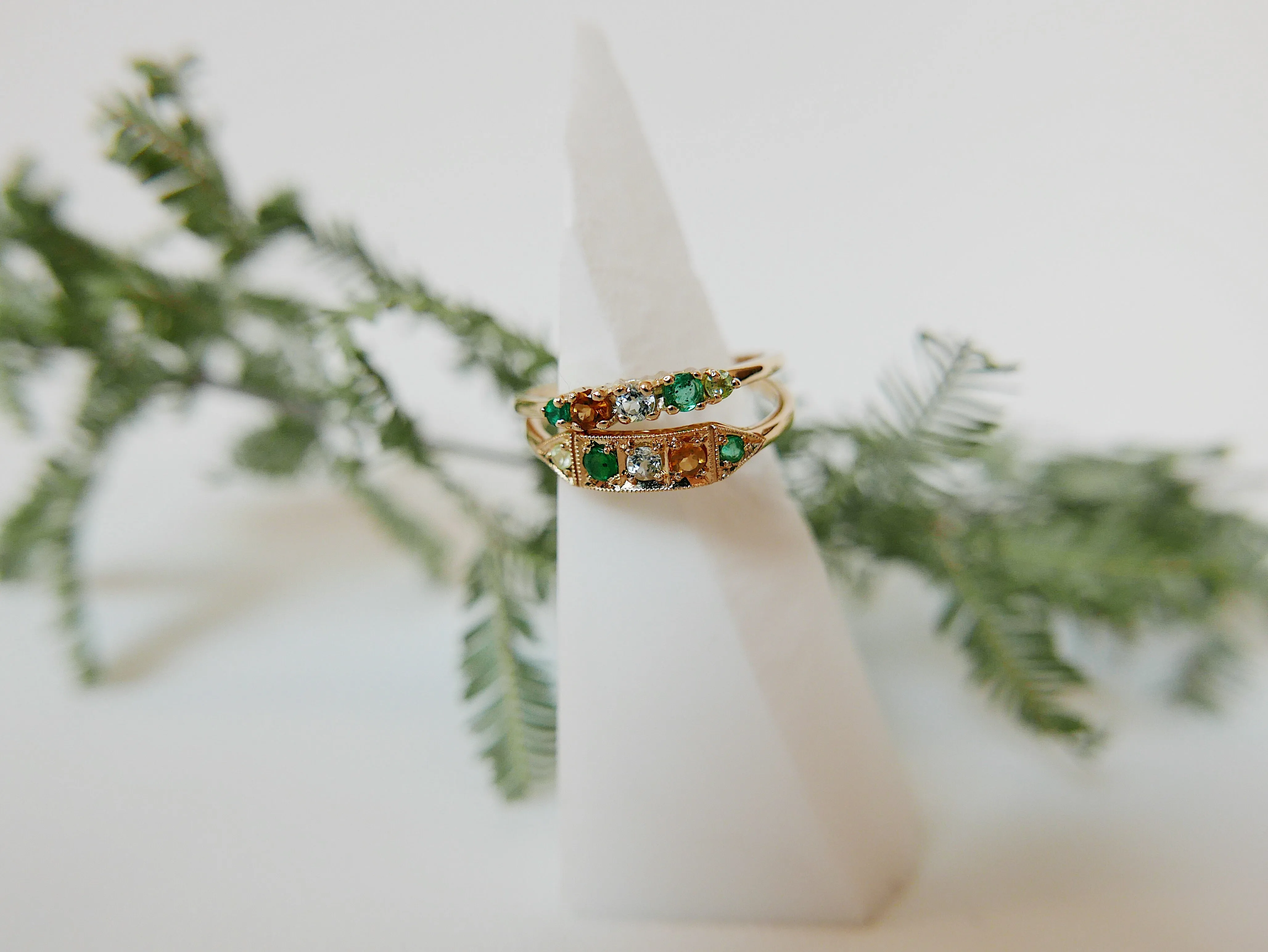 Ms. Goodbar PEACE Acrostic Ring