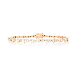 Multi Diamond Shapes Bracelet