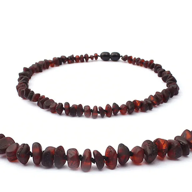 Natural Amber Beads Necklace Genuine Baltic Amber Stone Baby Necklace Gift