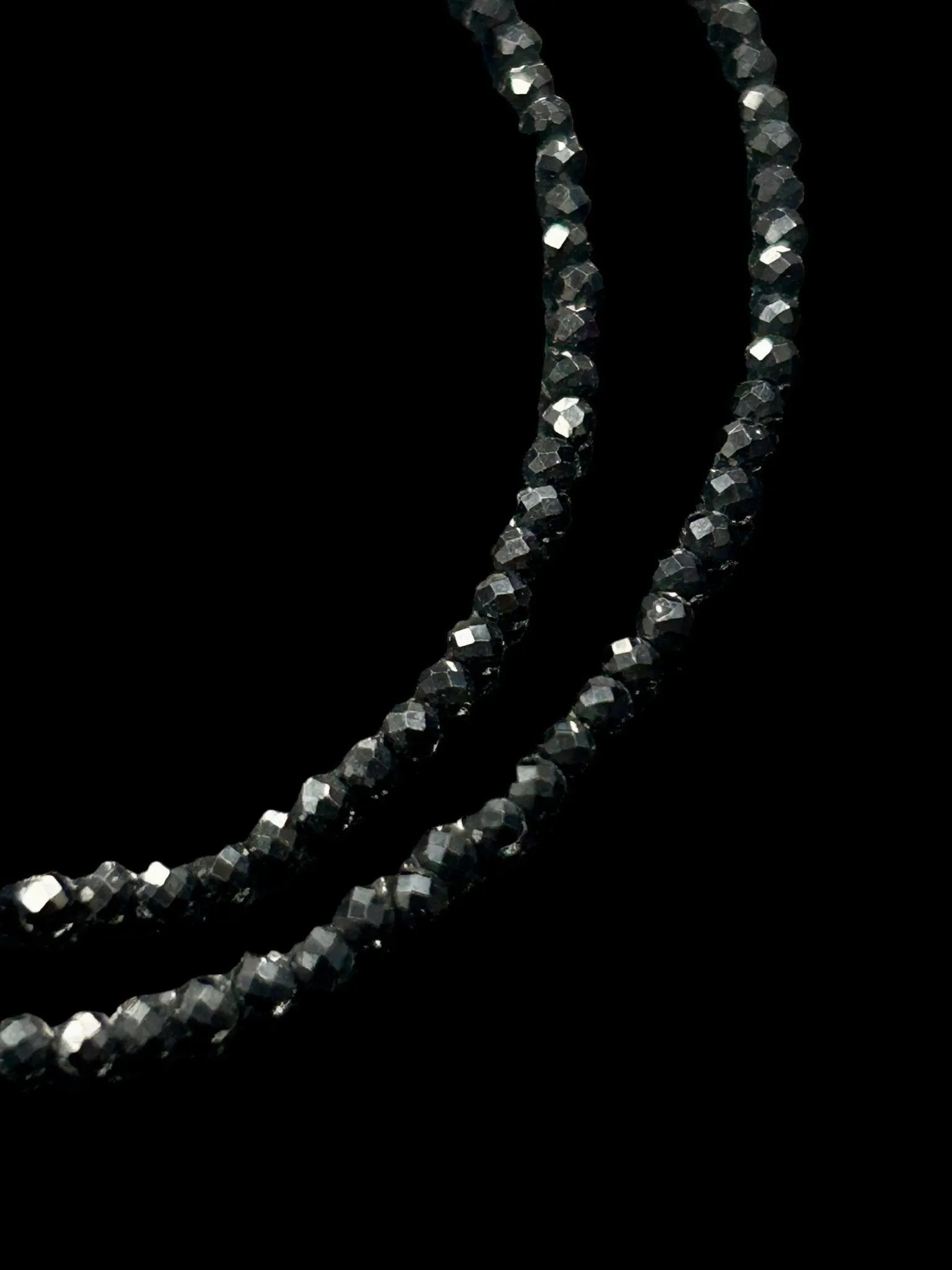 Natural Gemstone Micro-Faceted Necklace