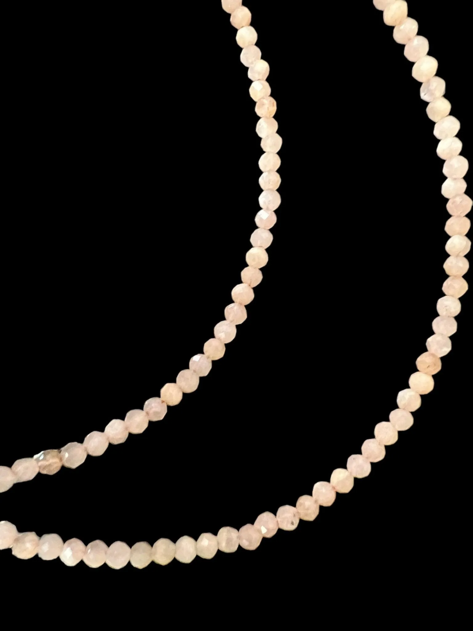 Natural Gemstone Micro-Faceted Necklace