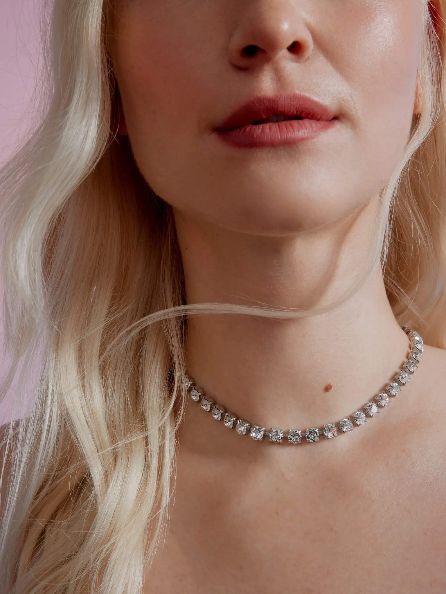 necklace crystal