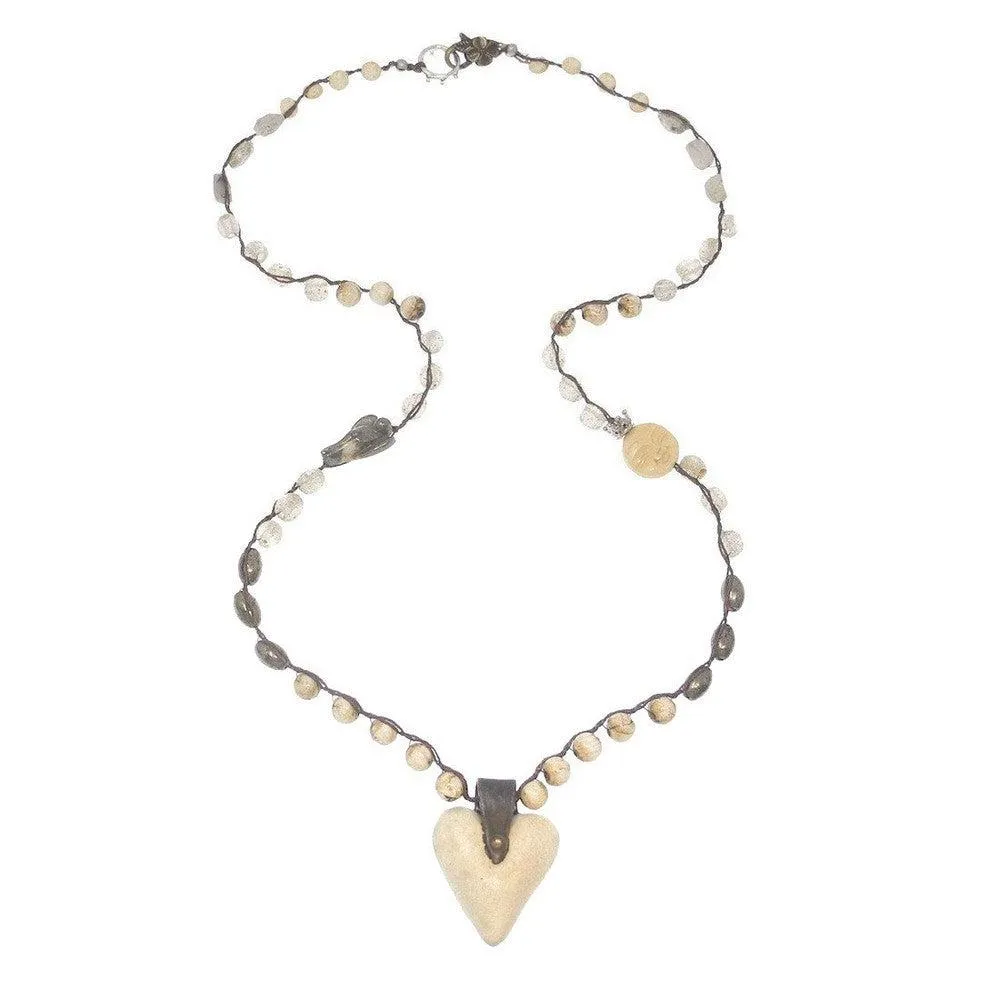 Necklace with Artisan Heart