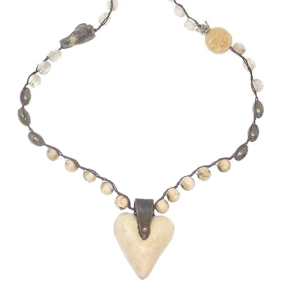 Necklace with Artisan Heart