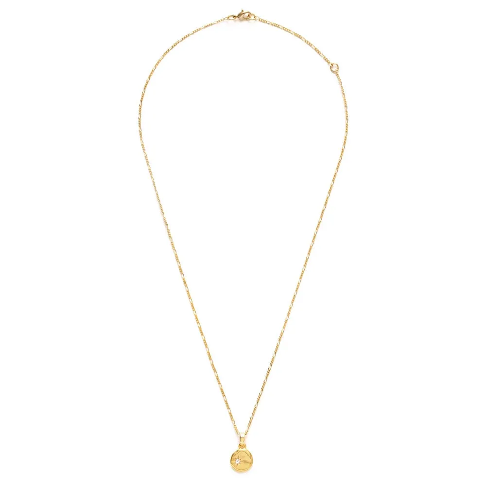 North Star Necklace Crystal