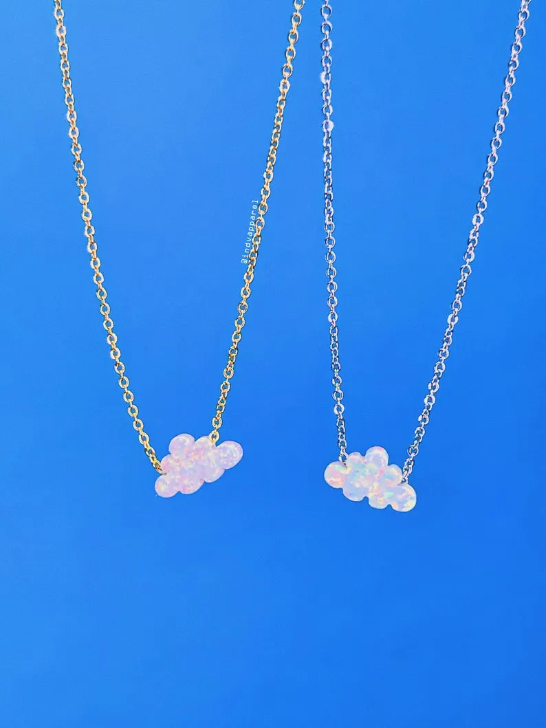 Opal Cloud Necklace