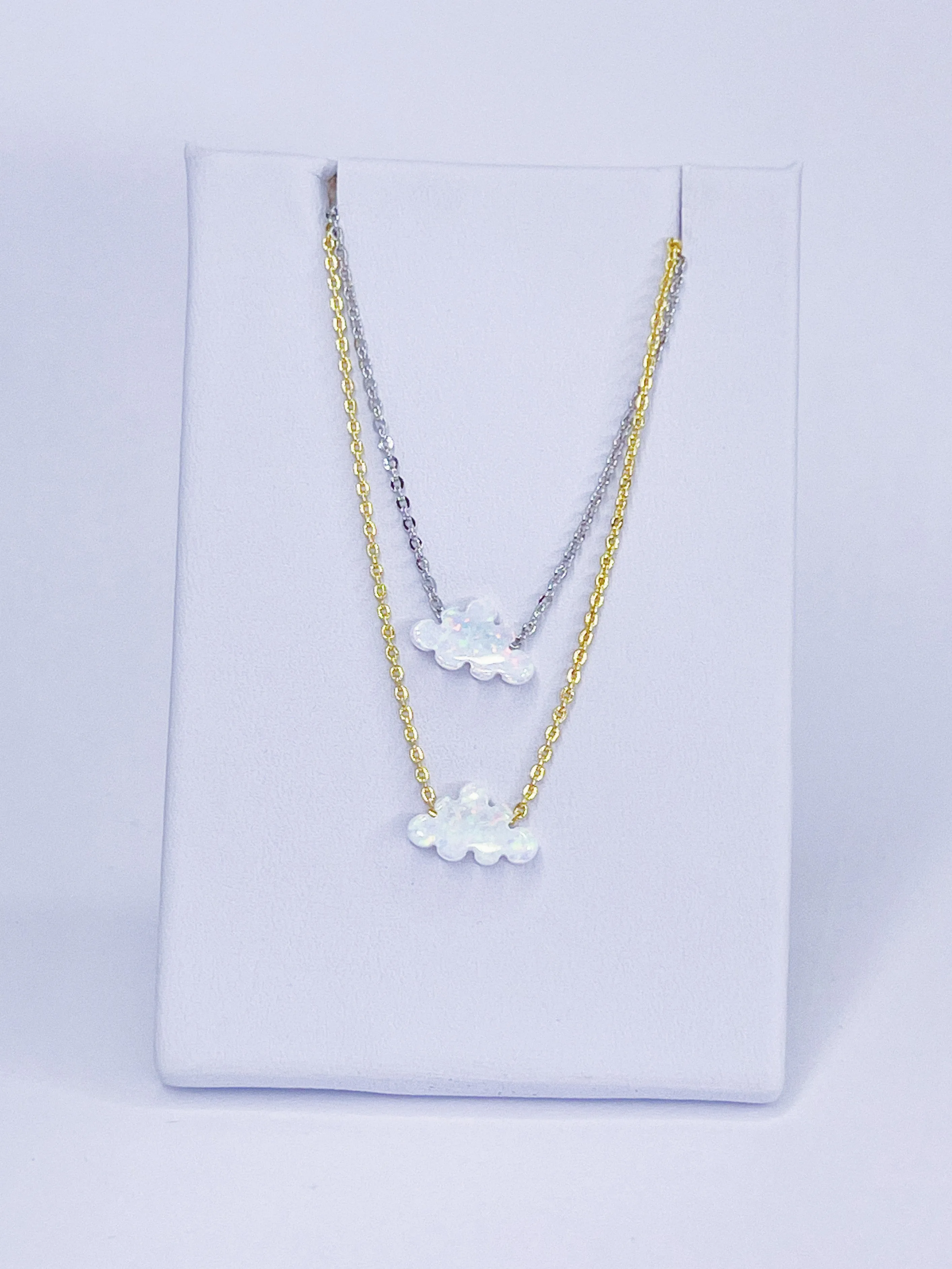 Opal Cloud Necklace