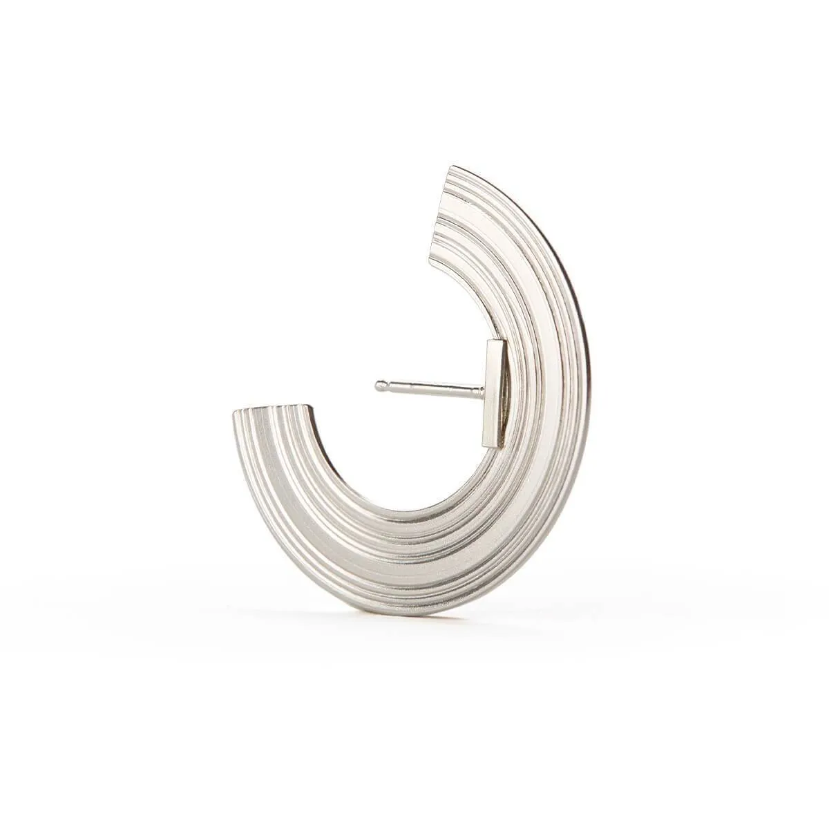 Orbit - lobe earrings (big radius)
