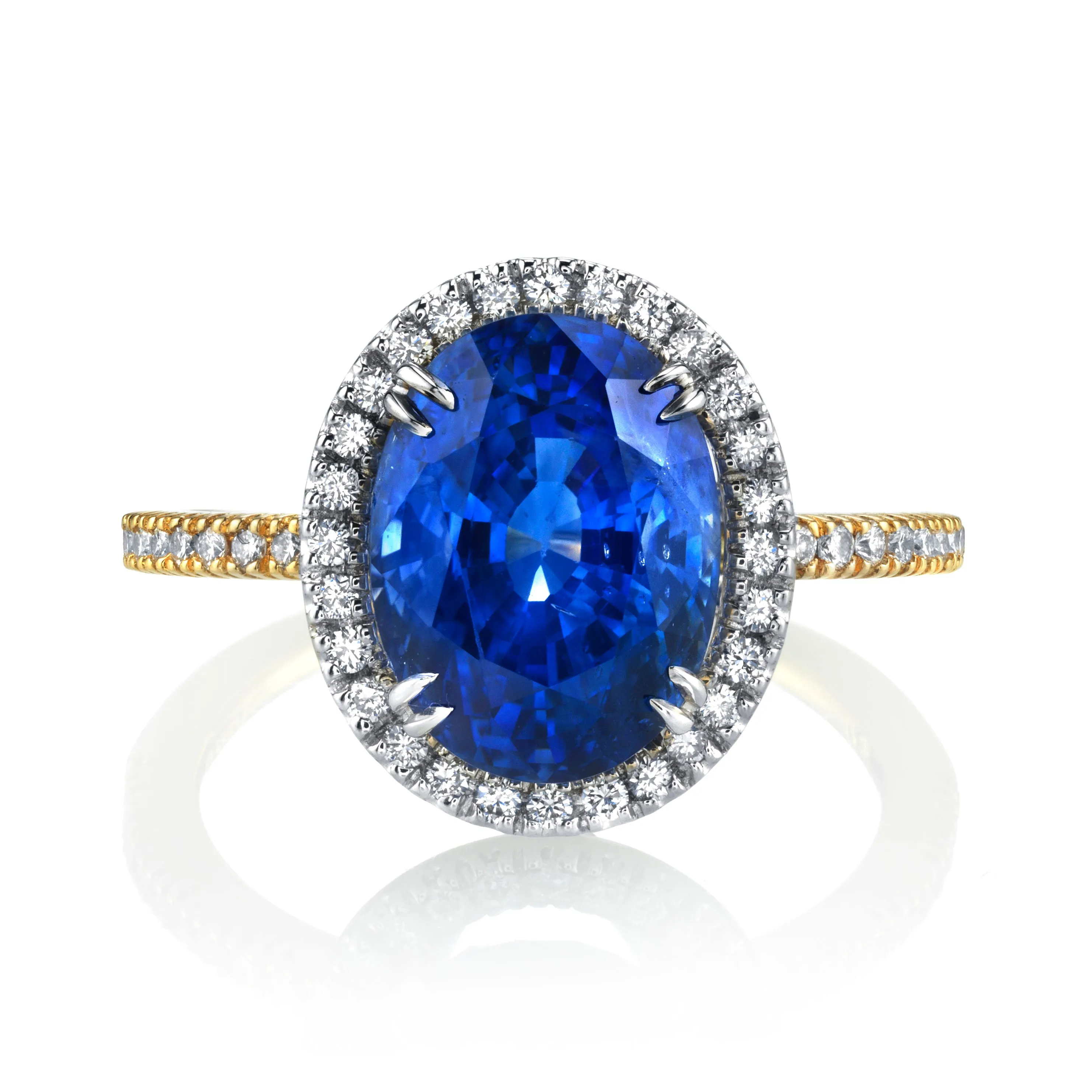 Oval Sapphire Ring