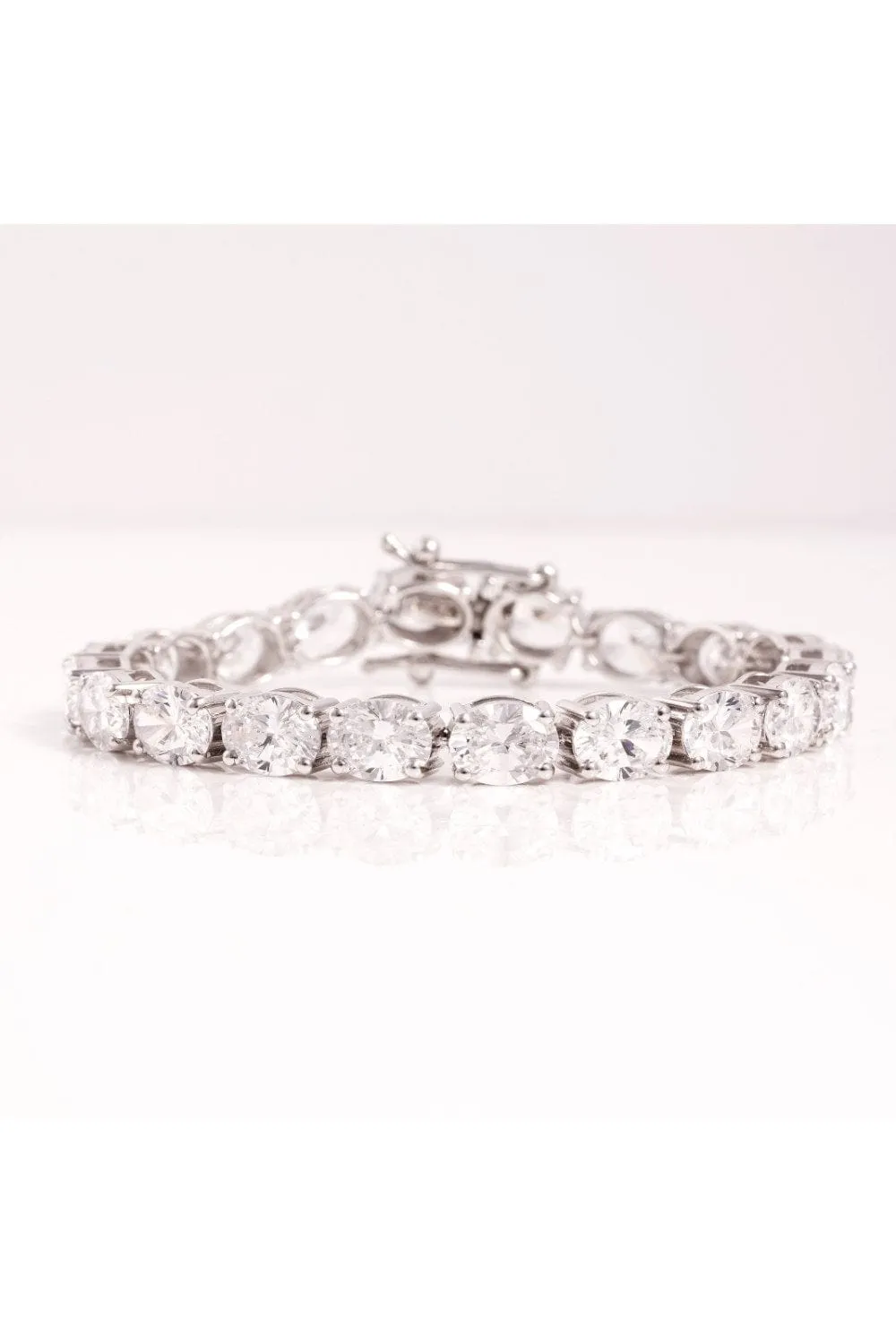 Oval Shape Tennis Bracelet