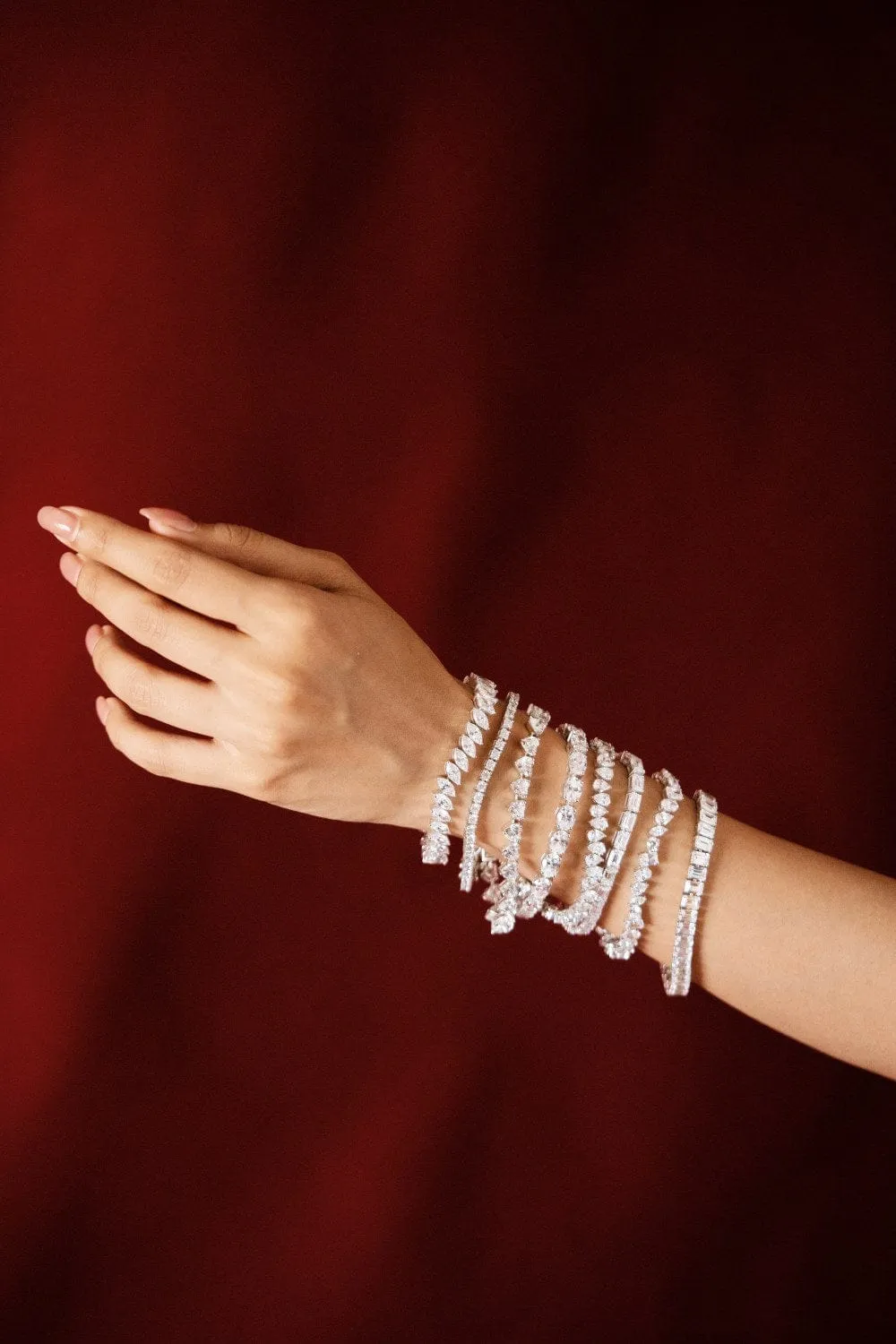 Oval Shape Tennis Bracelet