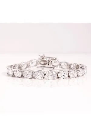 Oval Shape Tennis Bracelet