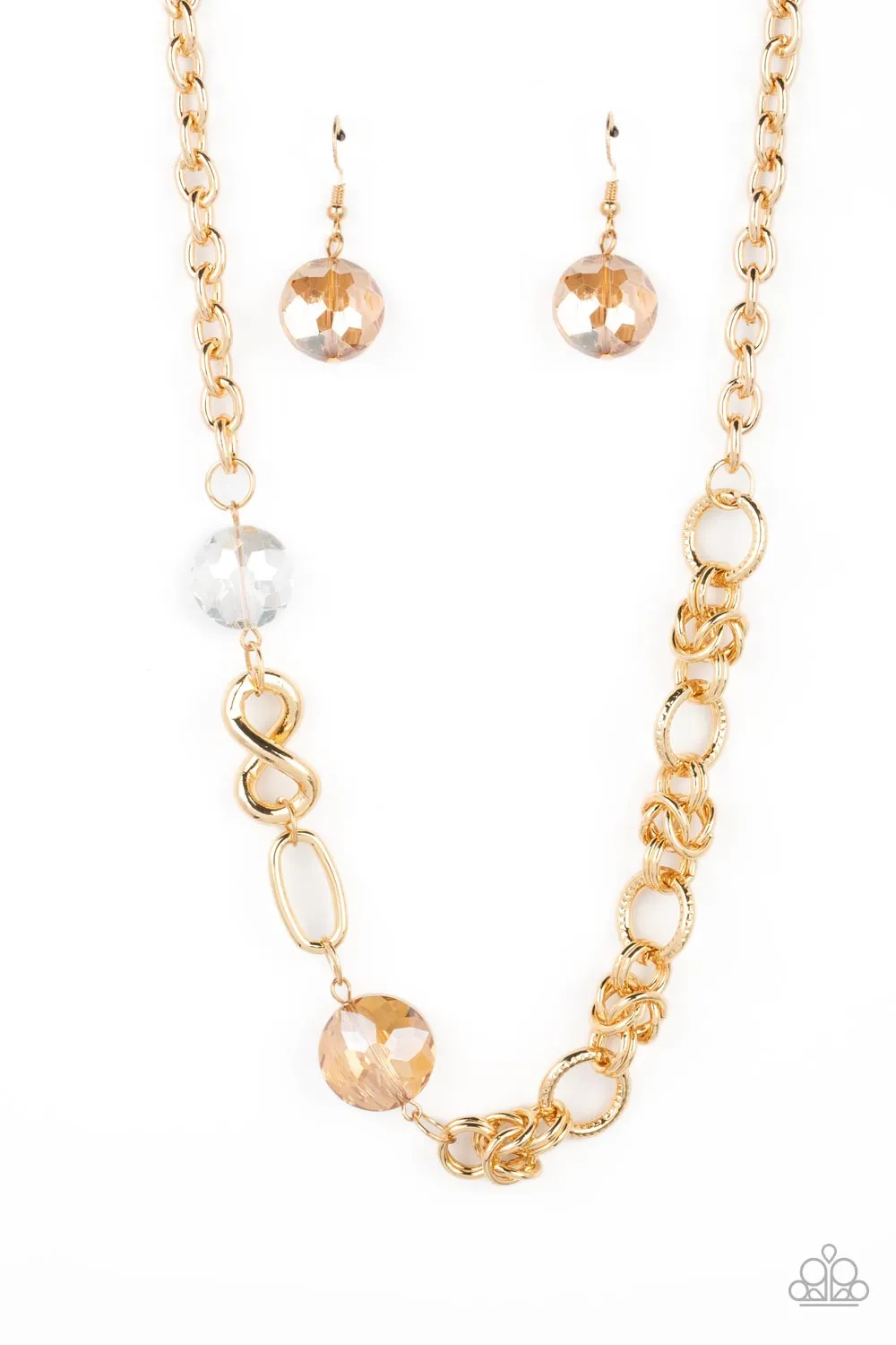 Paparazzi - Celestially Celtic - Gold Necklace