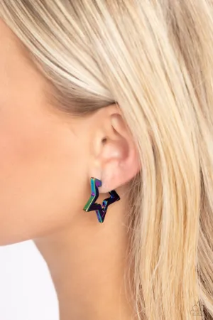 Paparazzi In A Galaxy STAR, STAR Away - Multi Star Earrings