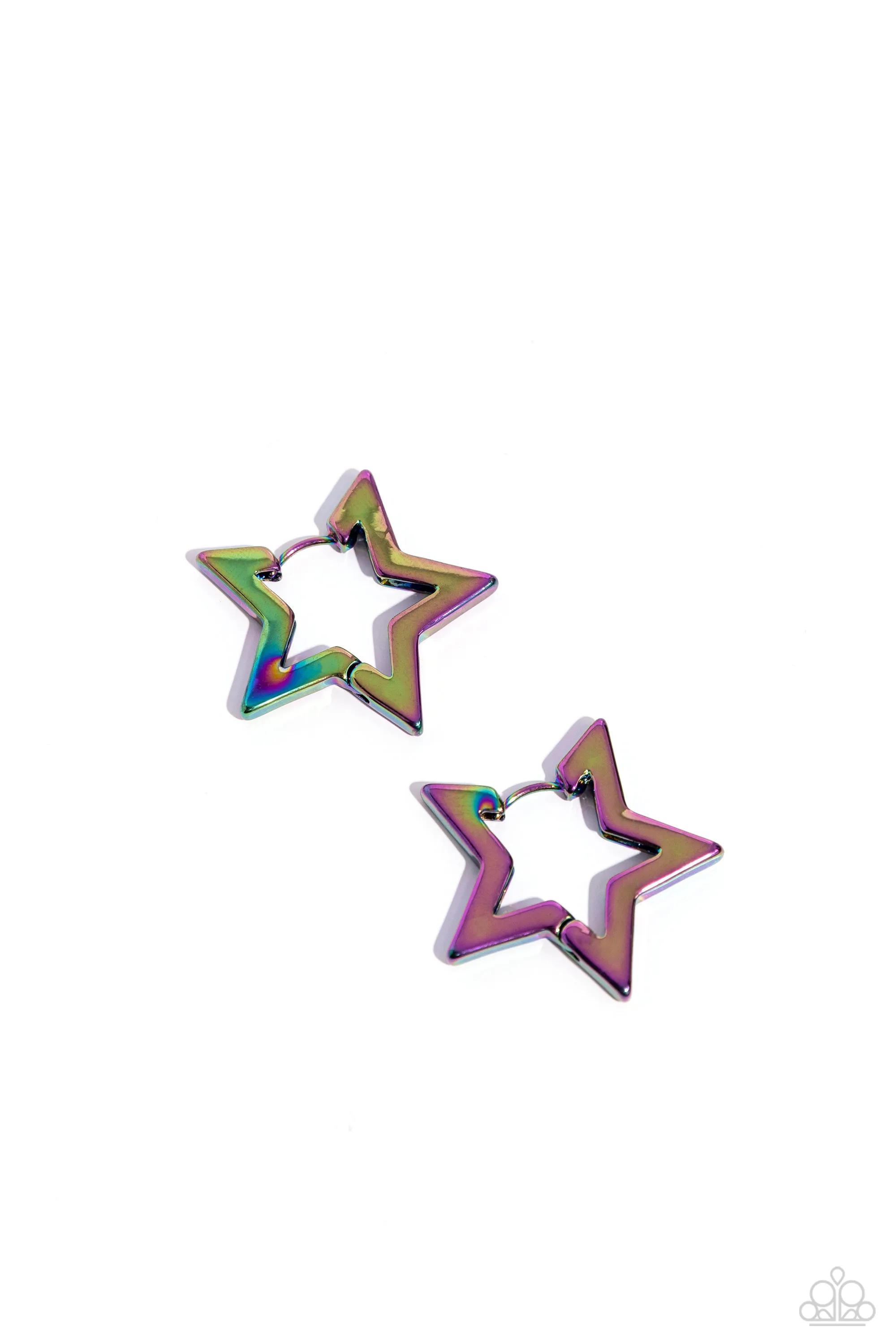 Paparazzi In A Galaxy STAR, STAR Away - Multi Star Earrings