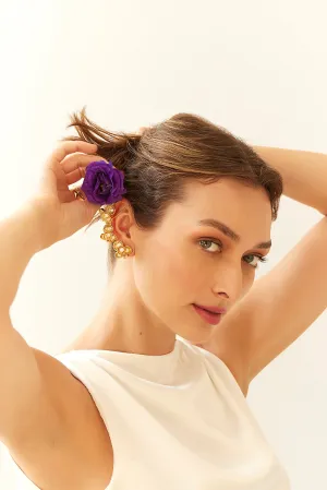 Pearl Barnacle Ear Cuffs