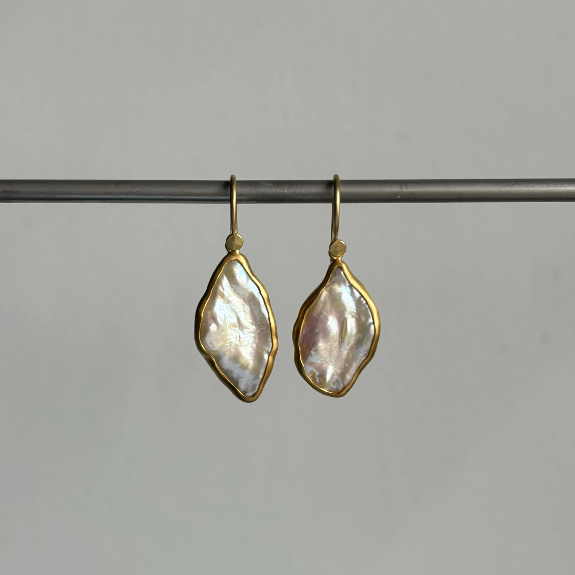 Pearl Chip Earrings