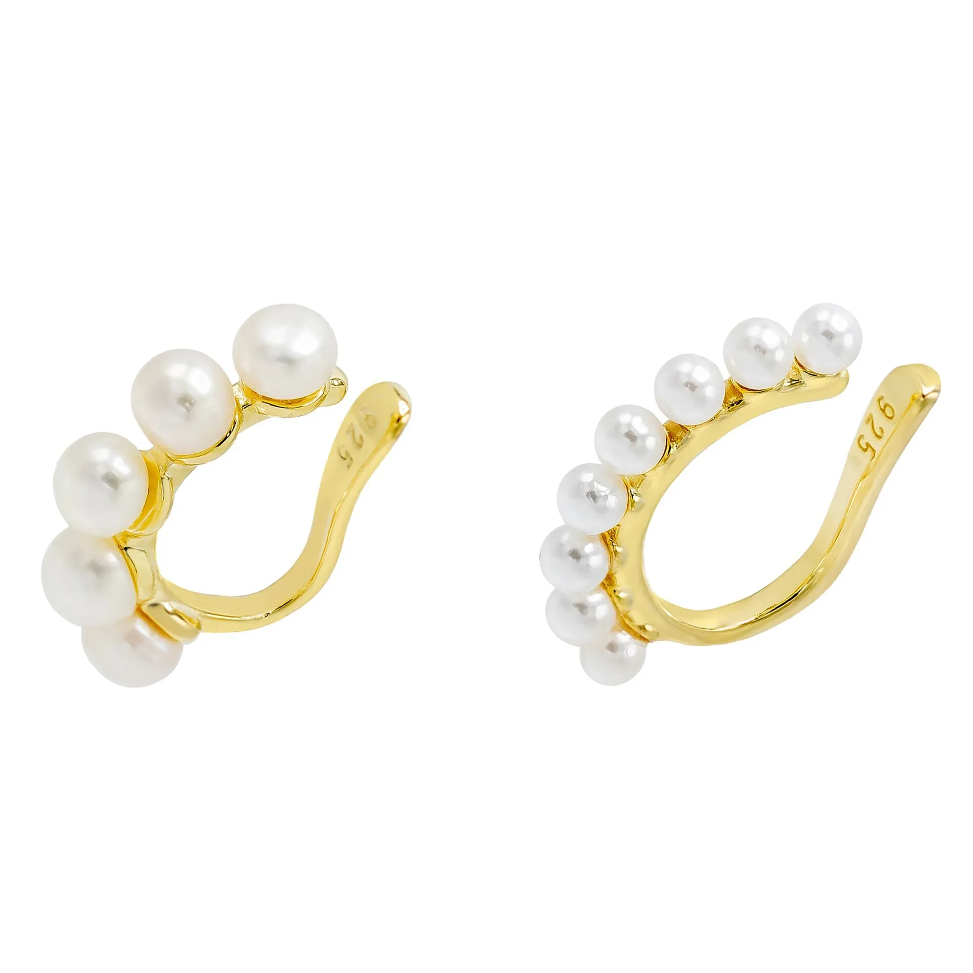 Pearl Ear Cuff Combo Set