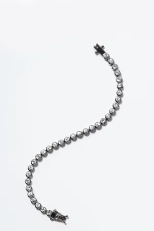 Petite Dot Tennis Bracelet - White Zircon