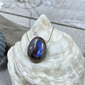 Petite Yowah Nut Opal Necklace
