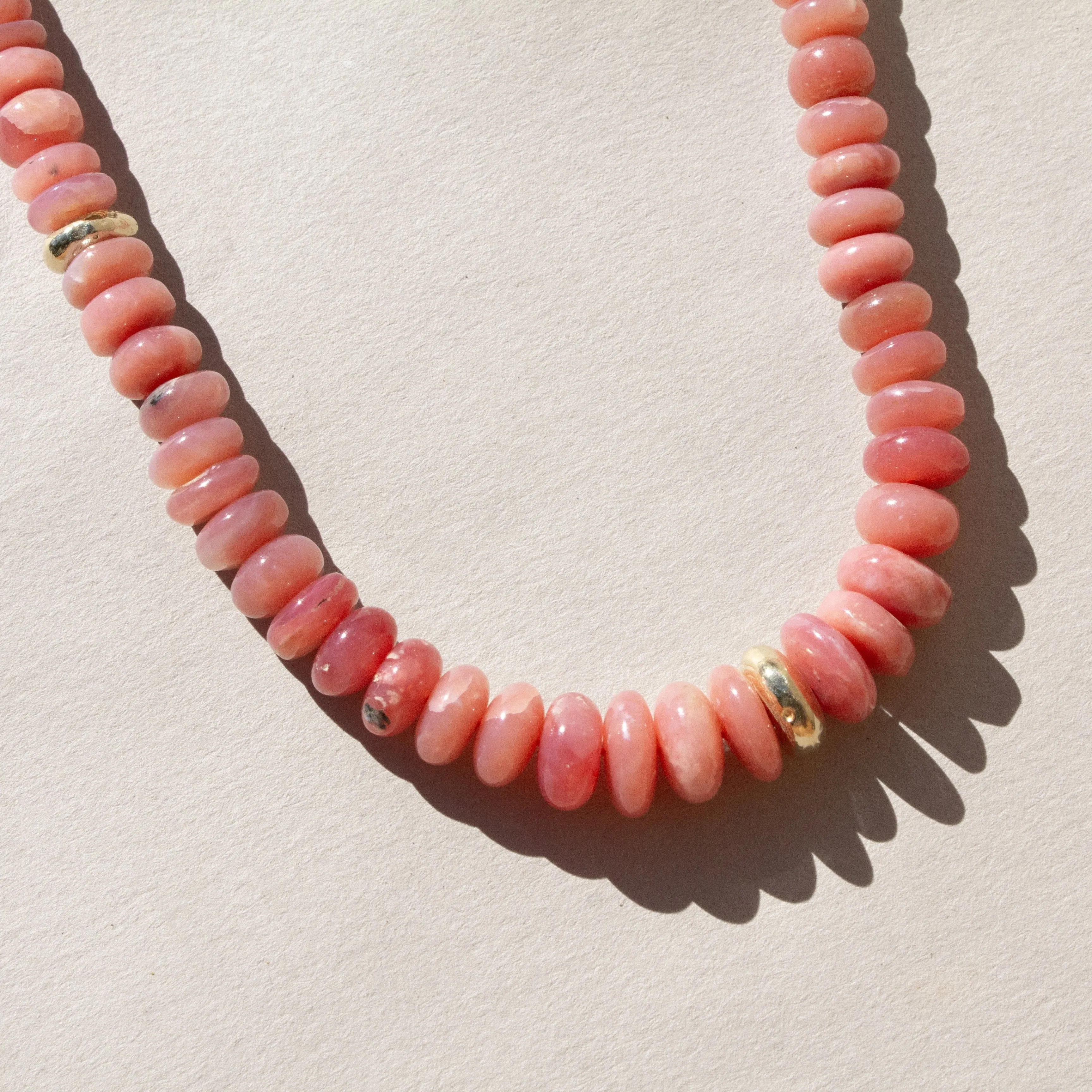 Pink Opal Necklace