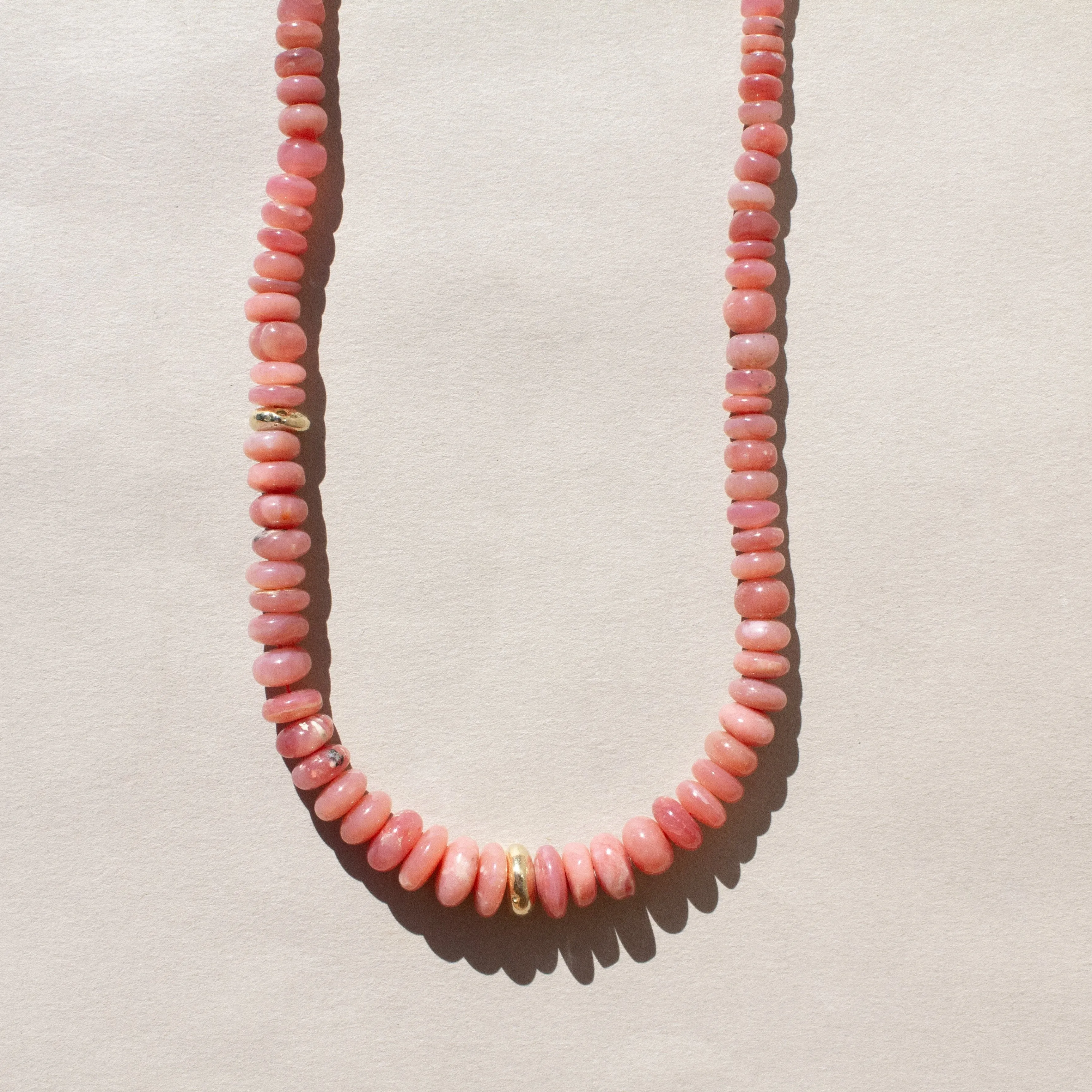 Pink Opal Necklace