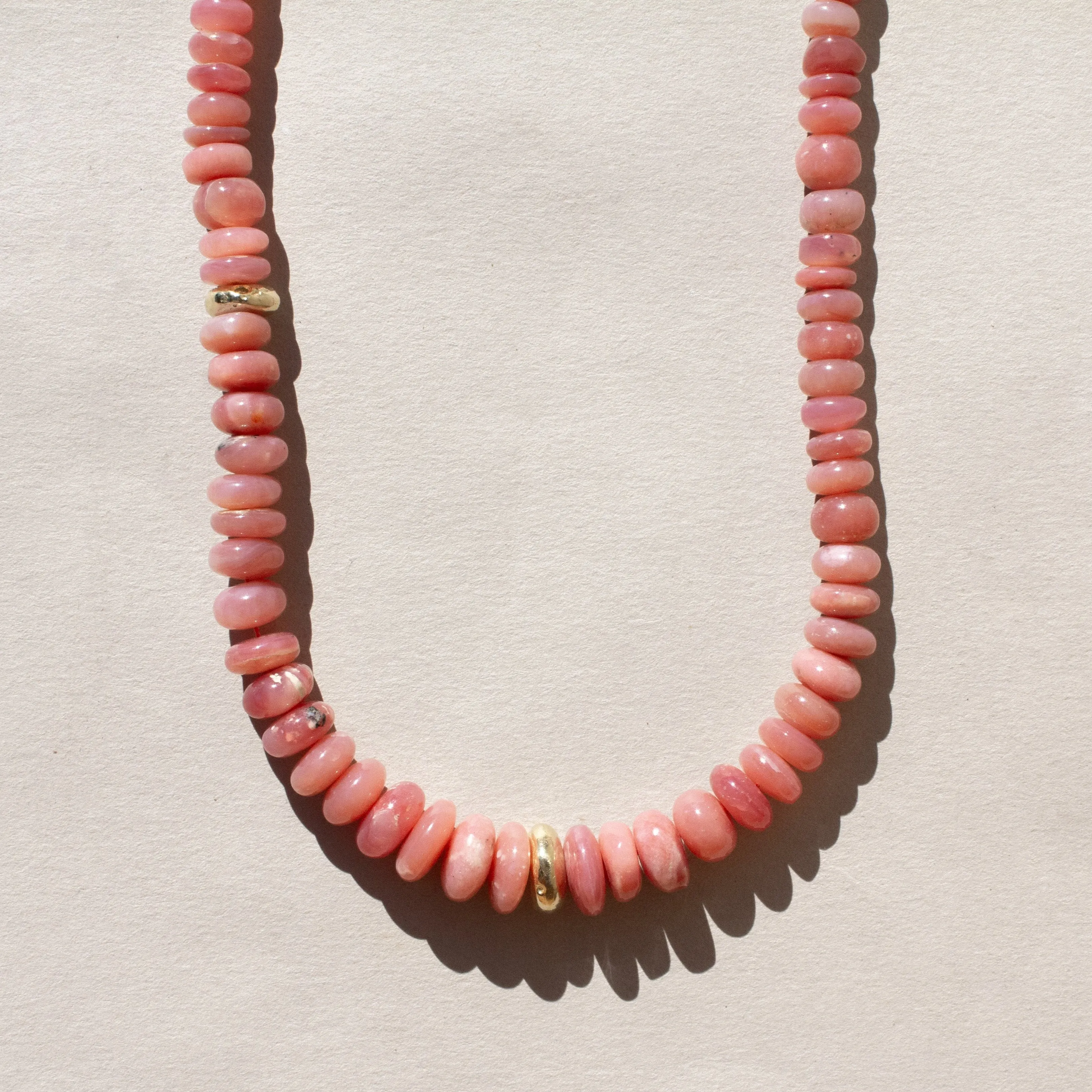 Pink Opal Necklace