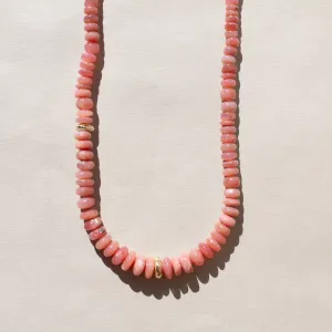 Pink Opal Necklace