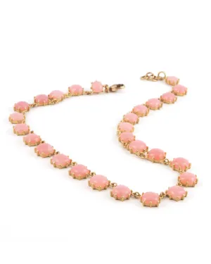 Pink Opal Riviera Necklace