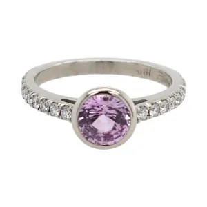 Pink Sapphire Ring