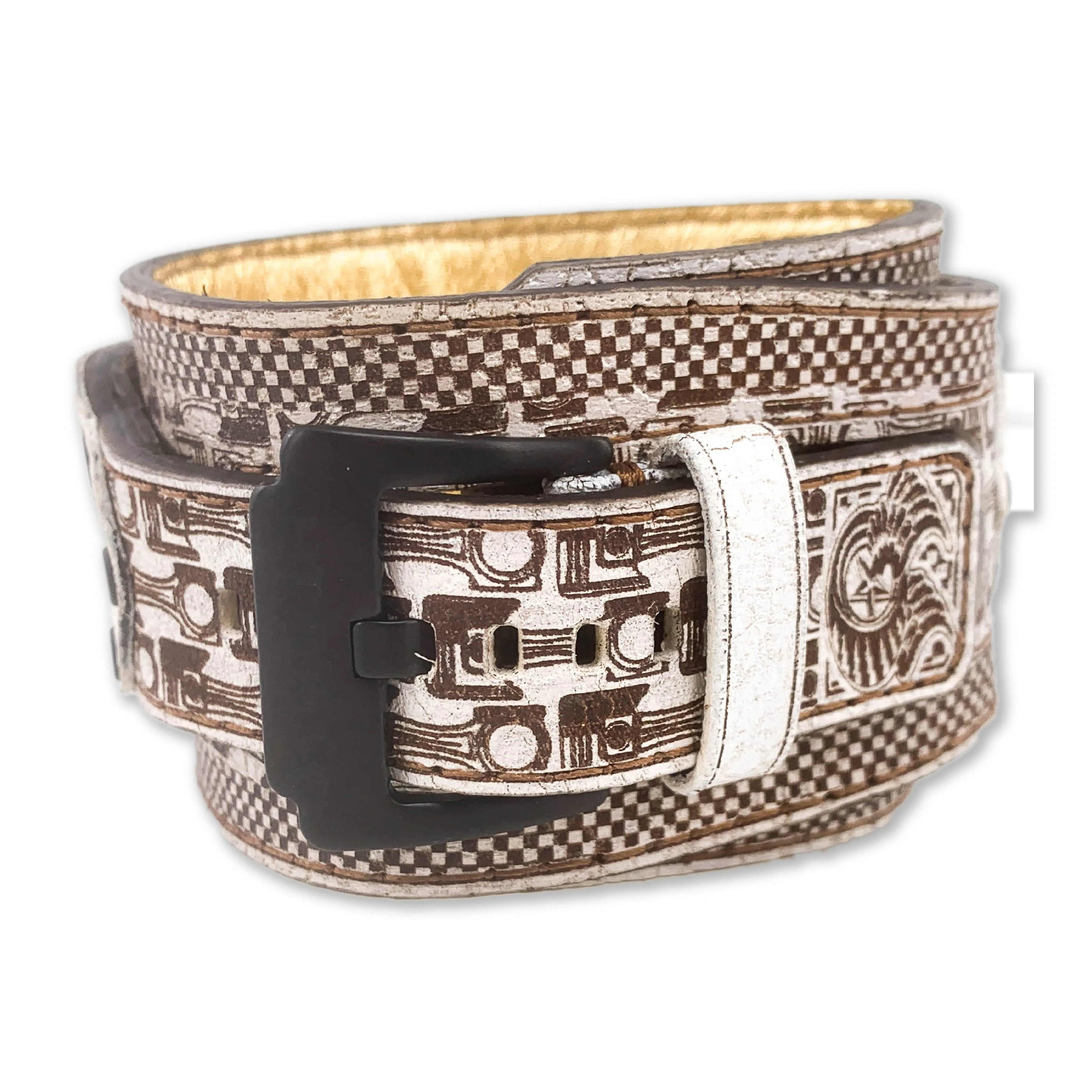 PISTON OFF VI-MENS HAND MADE-FULL GRAIN LEATHER-WATCH