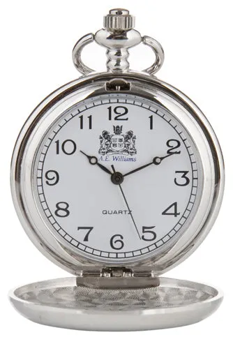 Pocket Watch & Cufflinks Trunk Set (Triple Swirl)