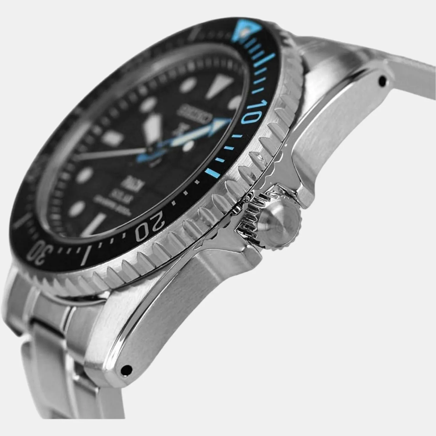 Prospex Men Solar Black Dial Analog Stainless Steel Watch SNE575P1