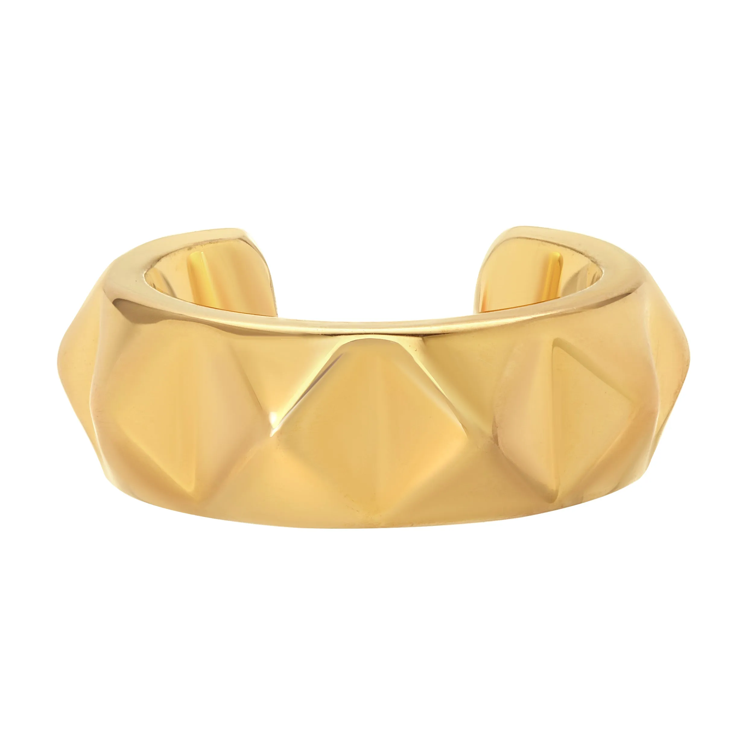 Pyramid Ear Cuff - Gold