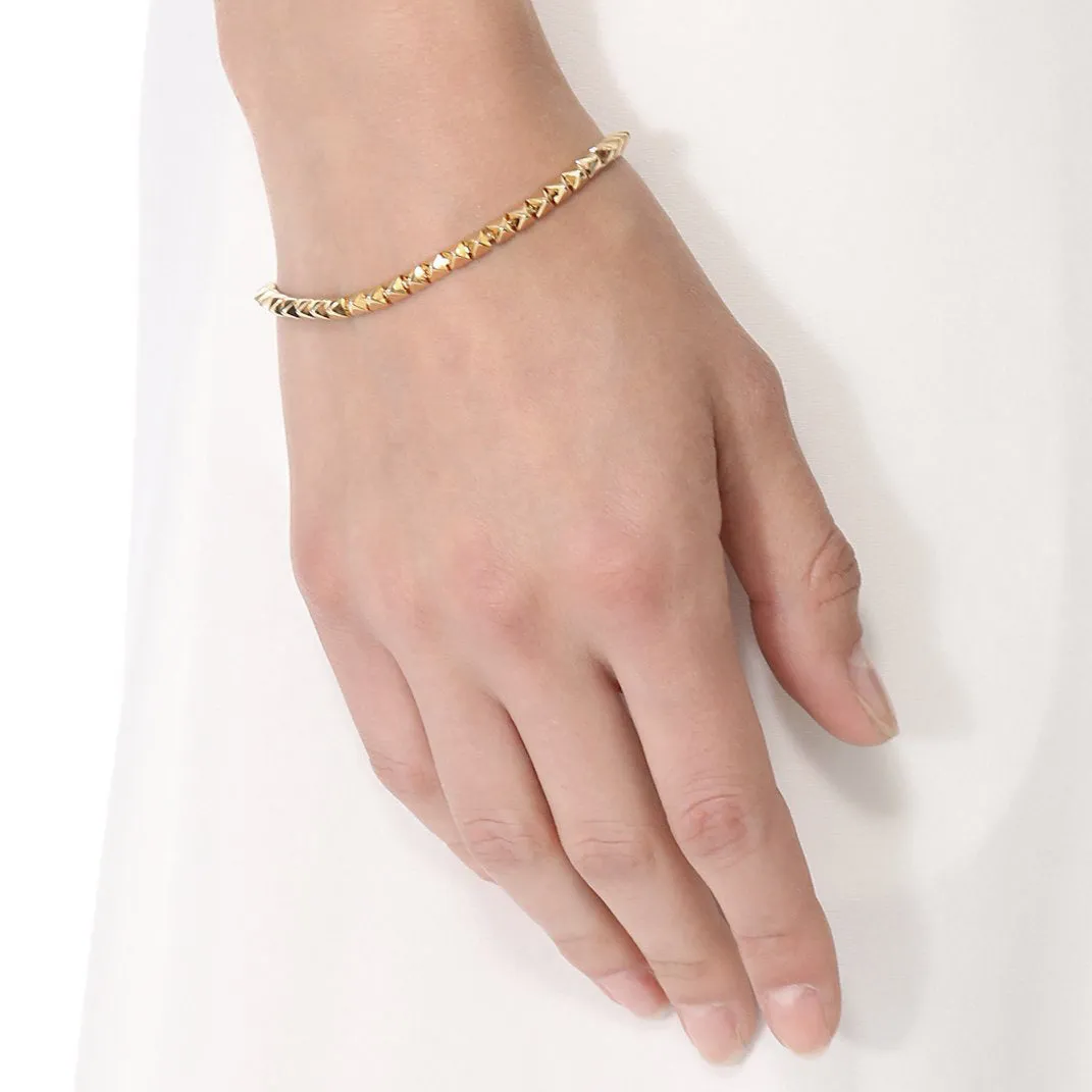 PYRAMID TENNIS BRACELET