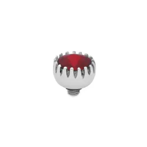 Qudo London 8mm Silver Topper - Siam