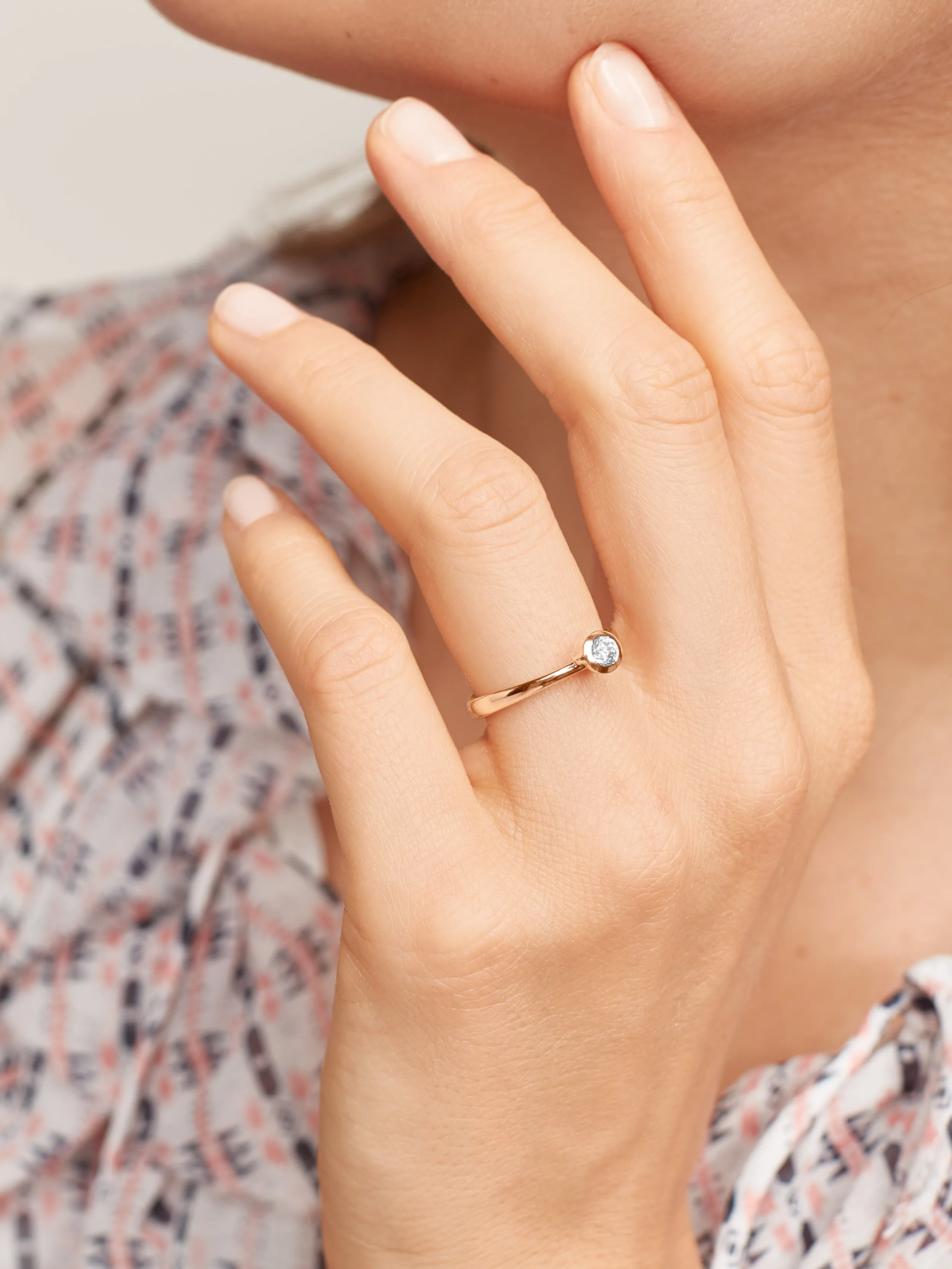 Ring BOUTON Solitaire Classic Diamond