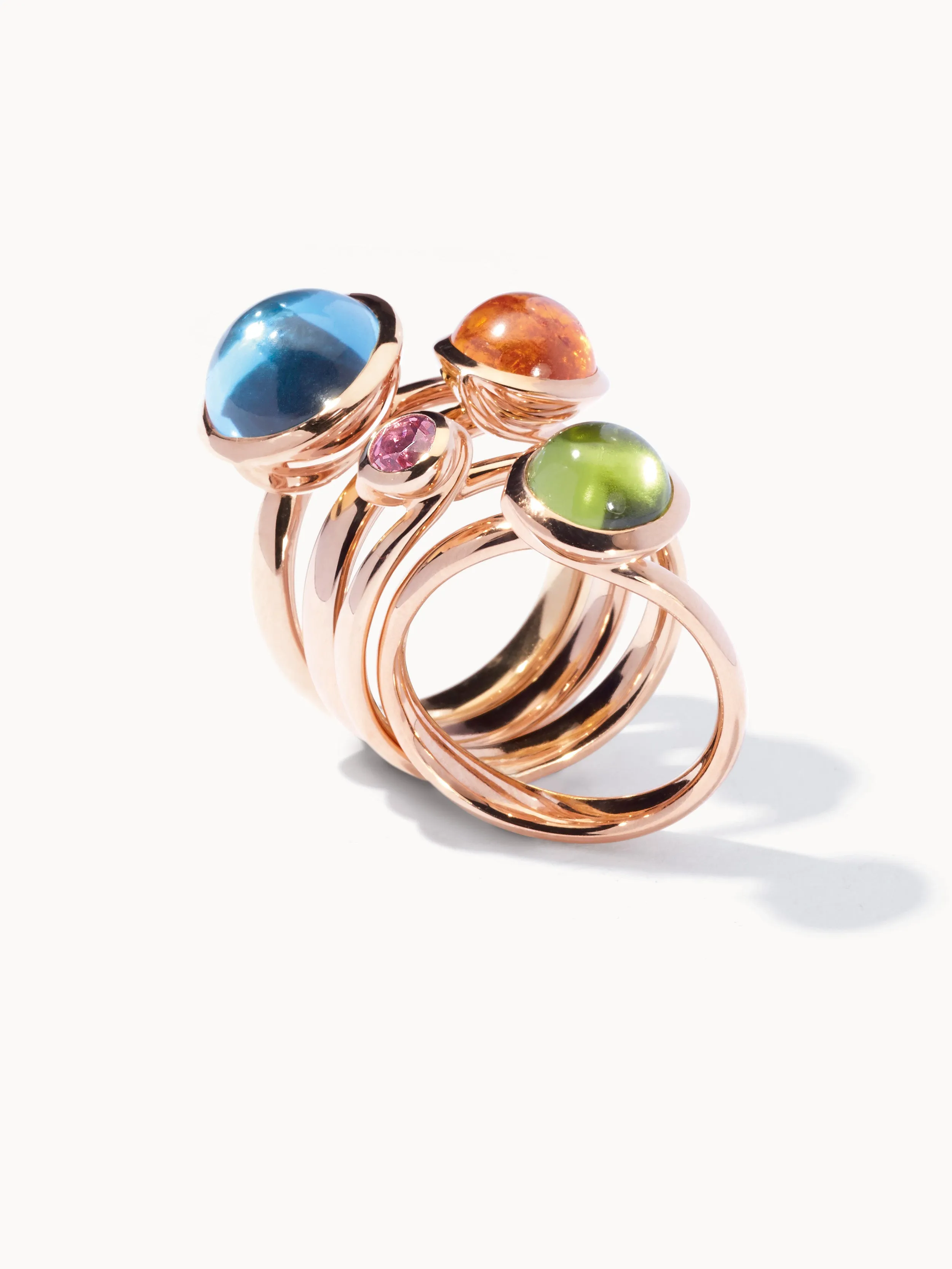 Ring BOUTON Solitaire Spinel pink pink Spinel